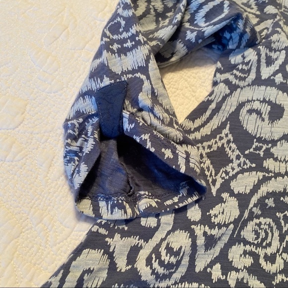 Fresh Produce Button Back 3/4 Sleeve Top - M - Picture 11 of 12